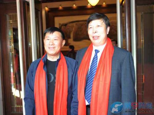 河南影视集团总裁李欣和第9频道总监张克宣 河南影视集团总裁李欣和第9频道总监张克宣