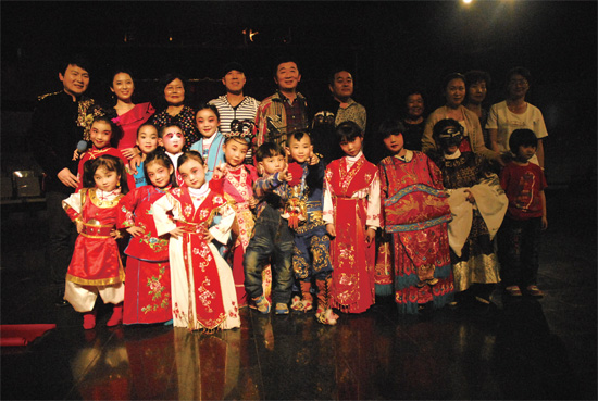 “新年豫剧唱响台湾”在花莲的演出