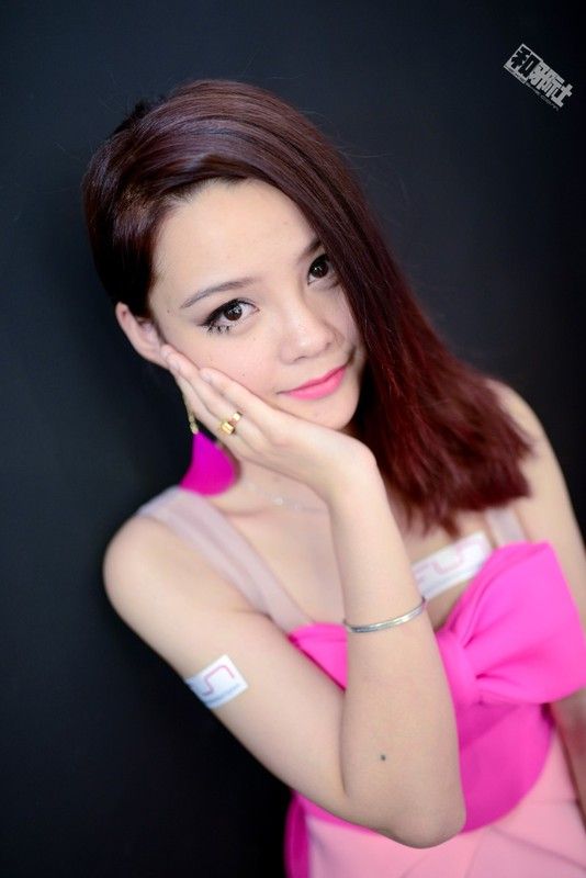 2014国际动漫游戏展美女排排坐