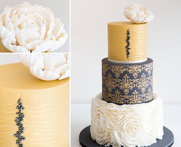 盘点2015最惊艳流行的婚礼蛋糕