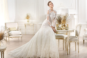西班牙皇室婚纱Pronovias 2014美艳发布
