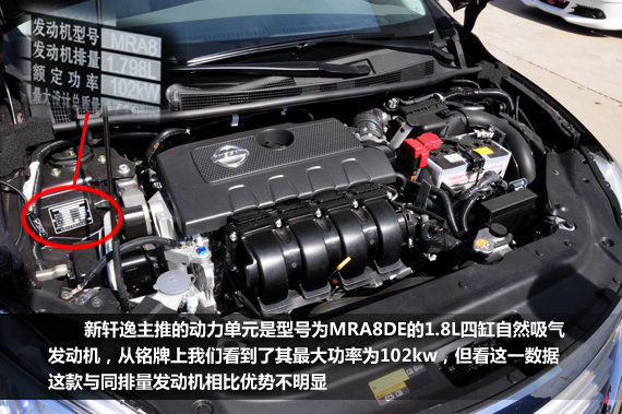 天降大任新浪汽车实拍东风日产新轩逸