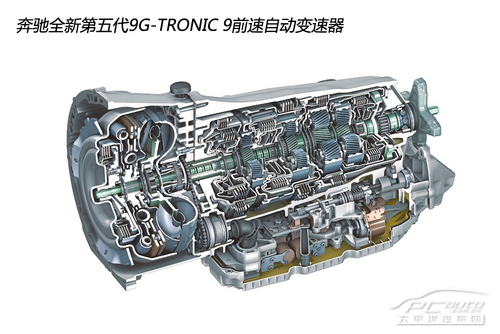 奔驰推世界上第一款高性能9g自动变速器