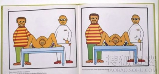 组图让人脸红的国外性教育图片