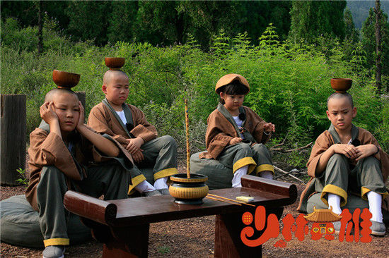 少林英雄齐聚武林风禅武教育引关注